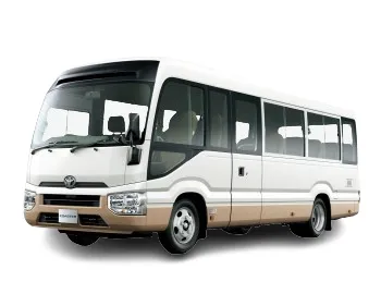 Toyota Coaster 5c Saloon Rent in Karachi